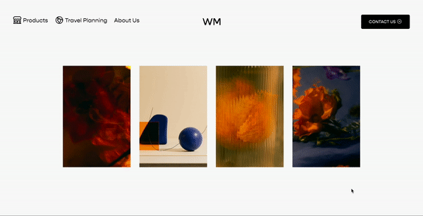 Summary Hover - Squarespace Templates