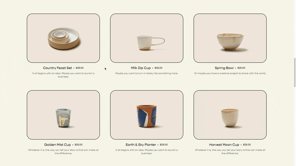 Swehl Products - Squarespace Templates