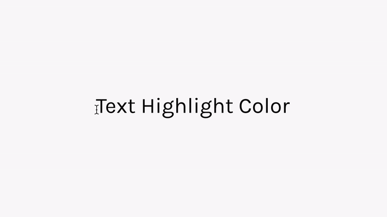 Text Highlight Color - Squarespace Templates