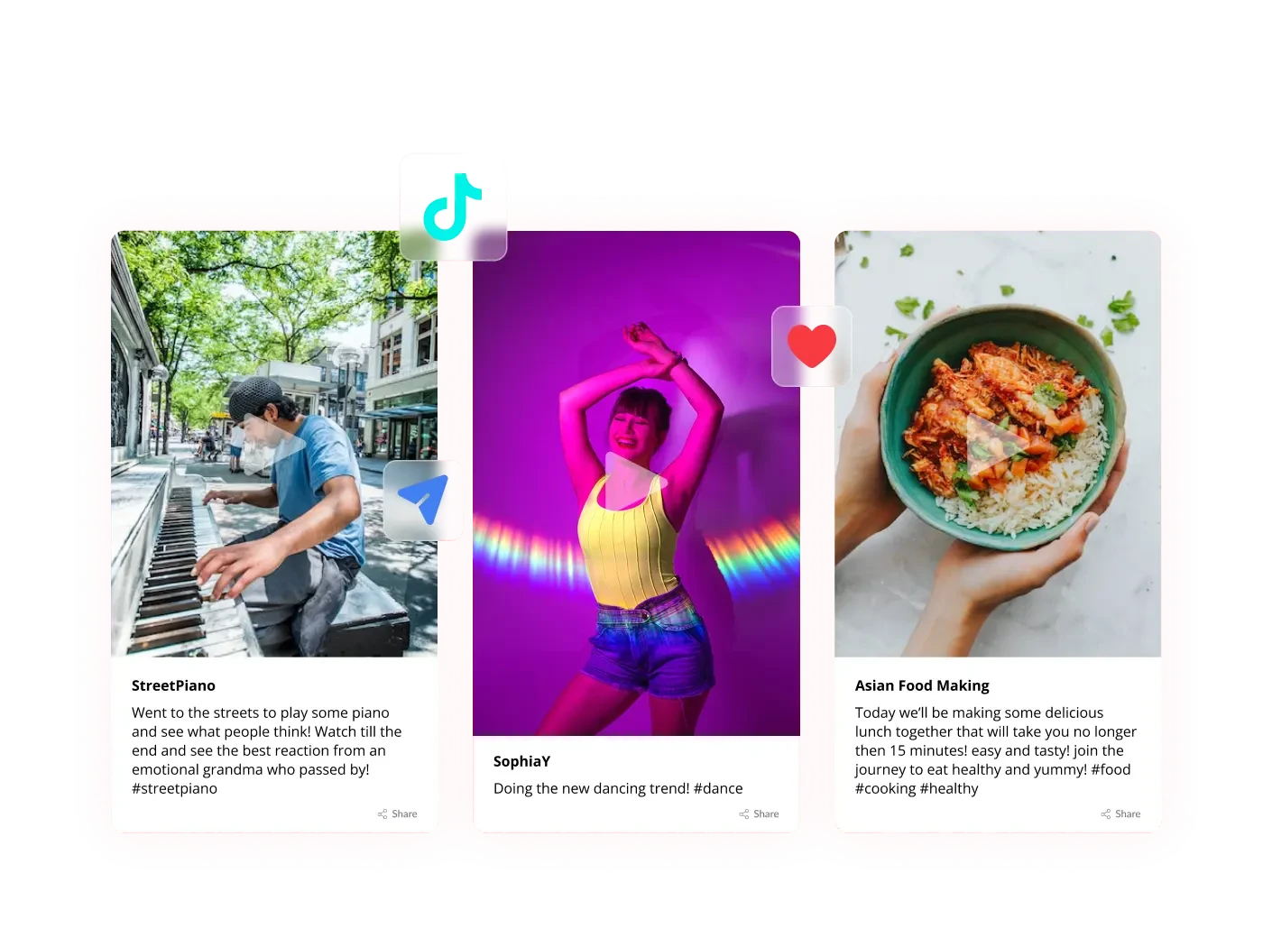 TikTok Feed Widget