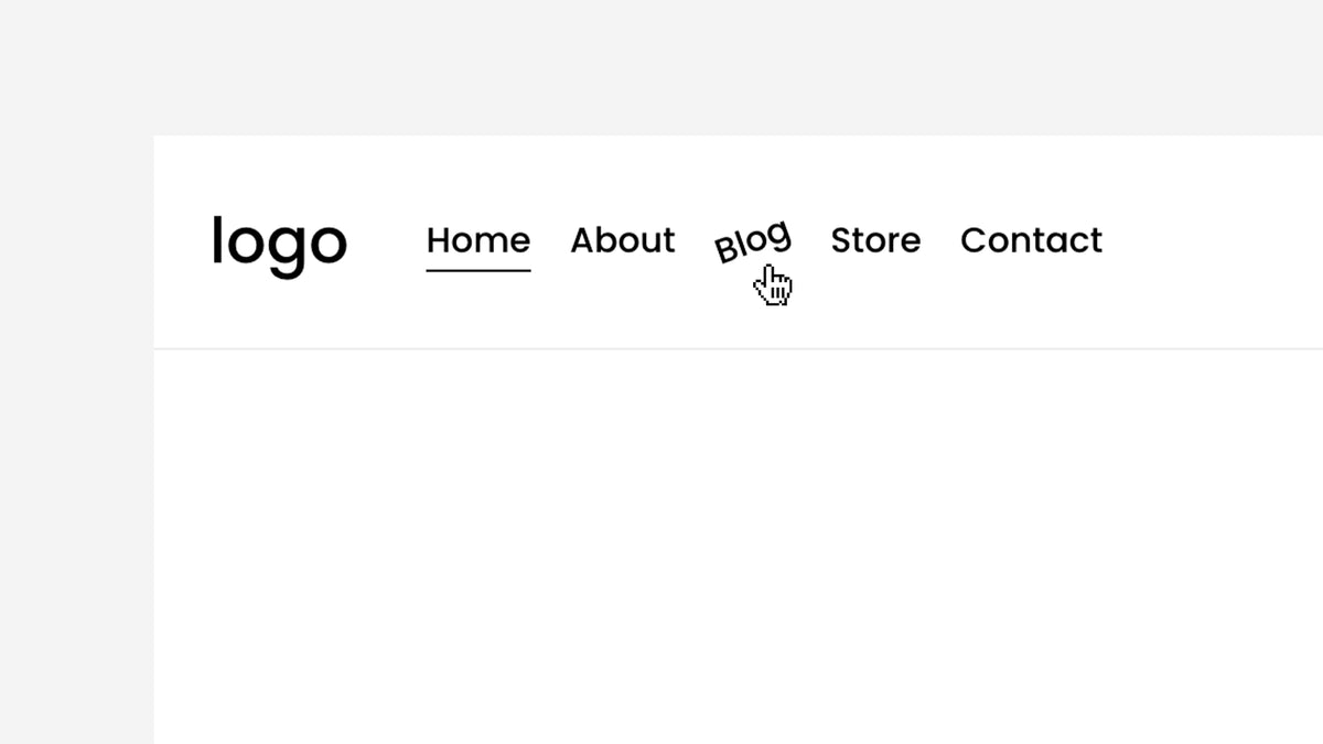 Tilted Hover Style (Navigation) – Squarespace Navigation & Menus on SquareLocator
