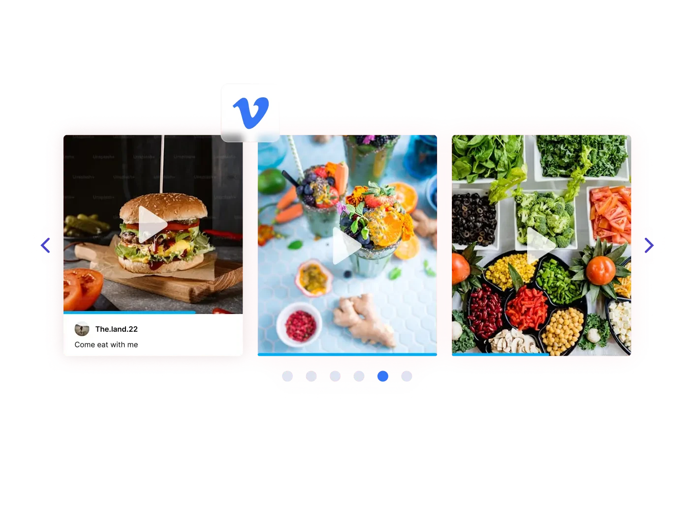 Vimeo Carousel Widget