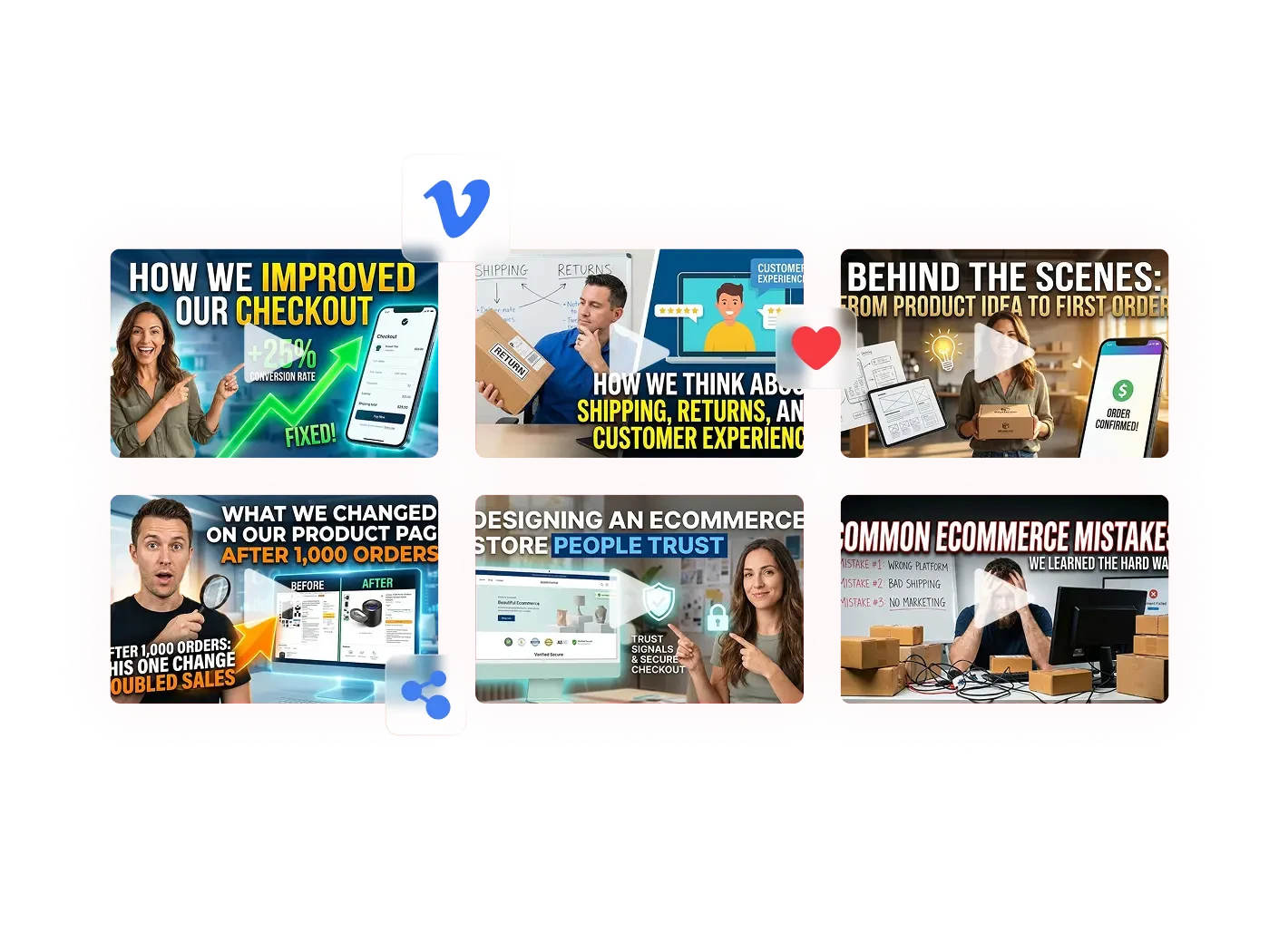 Vimeo  Feed Widget