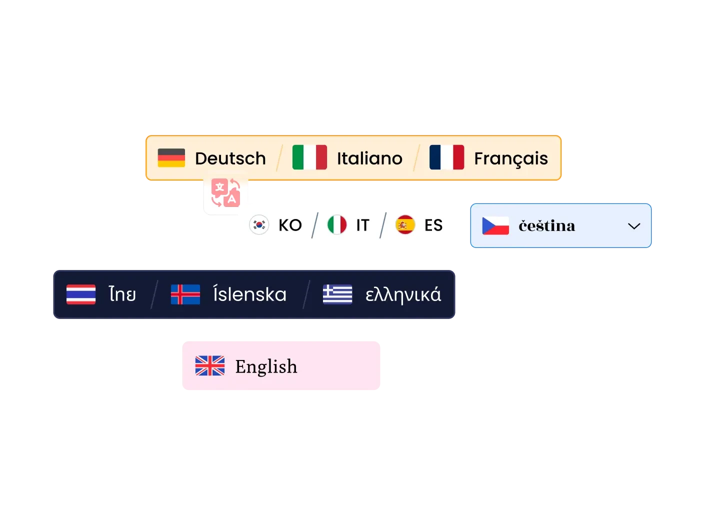 Website Translator Widget