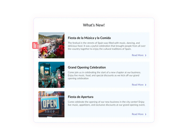 What’s New Popup Widget – Squarespace UI Components on SquareLocator