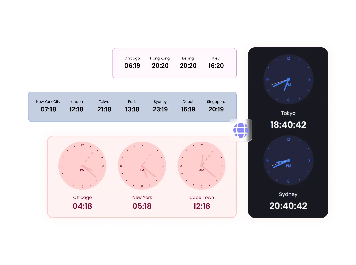 World Clock Widget