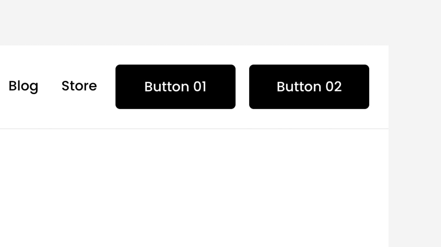 Yes! 2 Navigation Buttons - Squarespace Templates