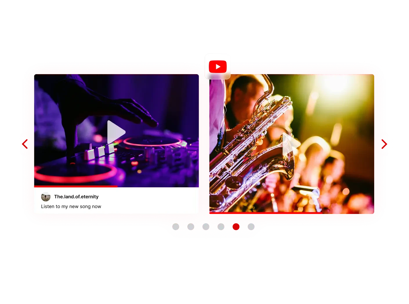 YouTube Carousel Widget