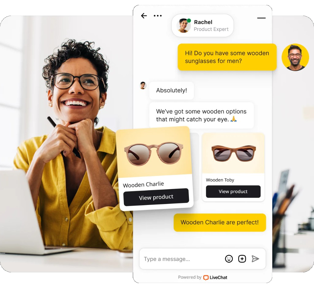 LiveChat: Sales-Focused Live Chat for Squarespace