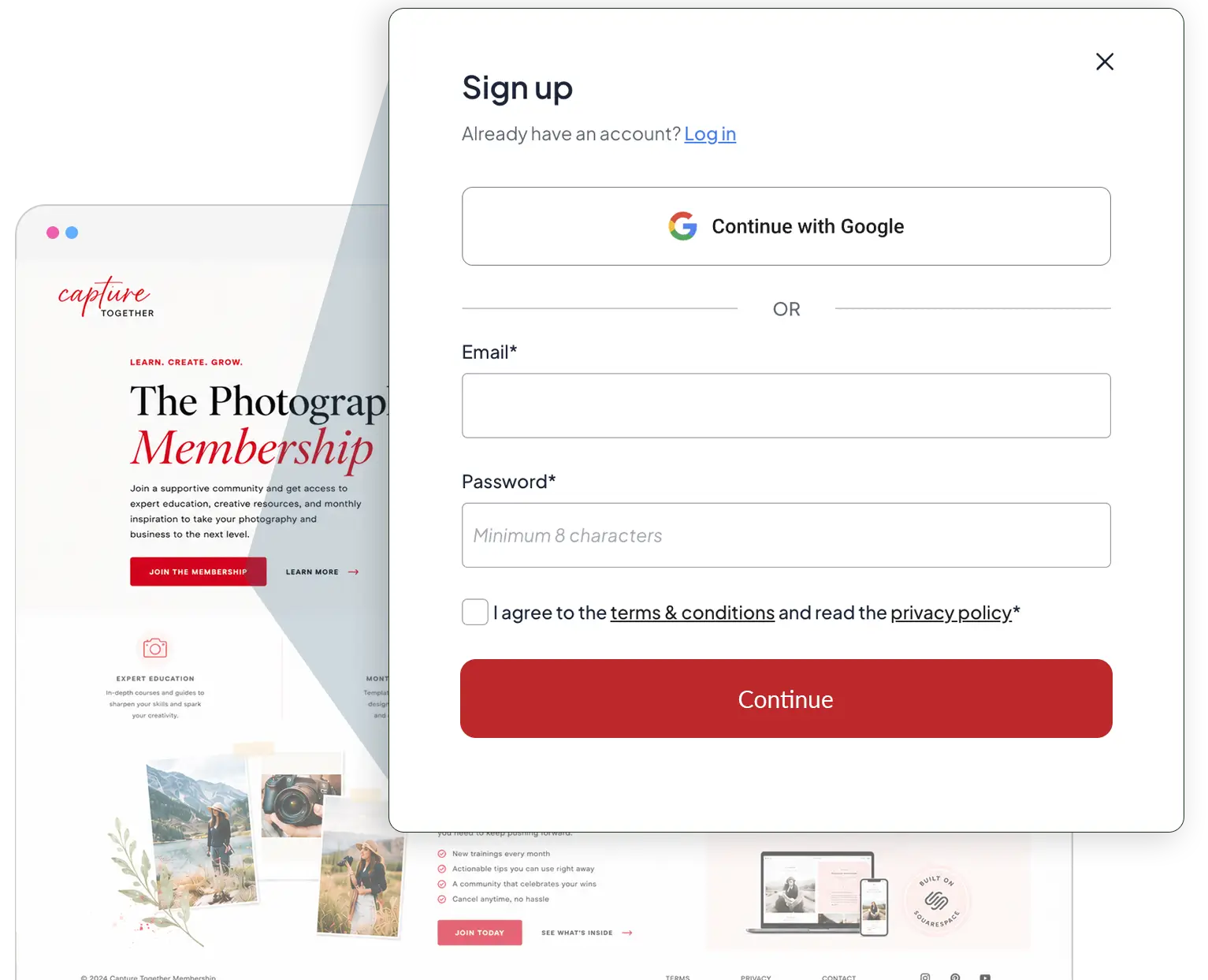 MemberSpace: Memberships and Paywalls for Squarespace