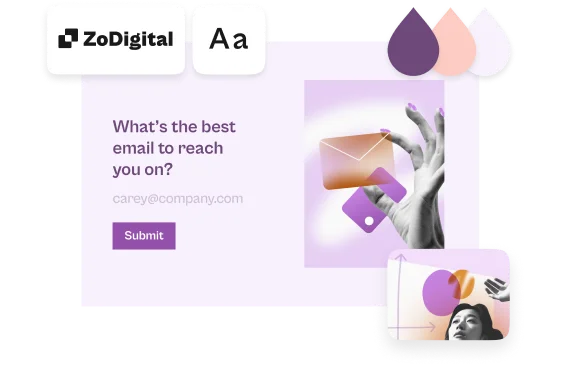 A typeform conversational form